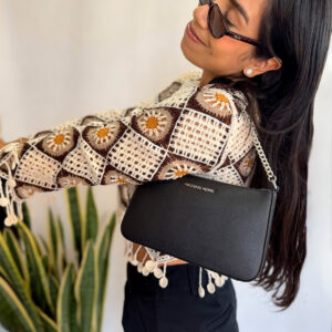 Vestido Halter Bordado