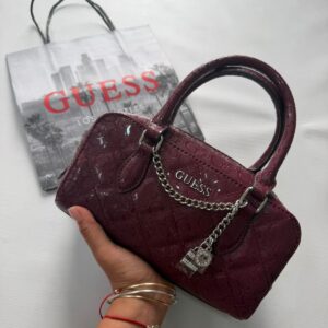 Cartera Guess Guinda Barril - G003